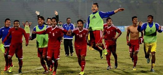 नेपाल फाइनलमा, माल्दिभ्स विरुद्ध ४–३ को जीत