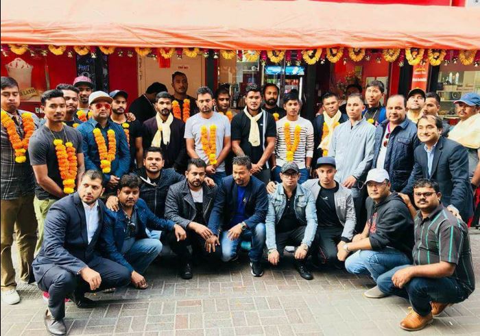 युएईमा नेपाली राष्ट्रिय क्रिकेट टिम लाई भब्य स्वागतका साथ  बिदाई