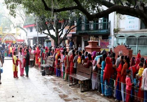 सप्तरीको भारदहस्थित कङ्कालनी भगवती मन्दिरमा ६३२ वटा राँगाको बलि प्रदान