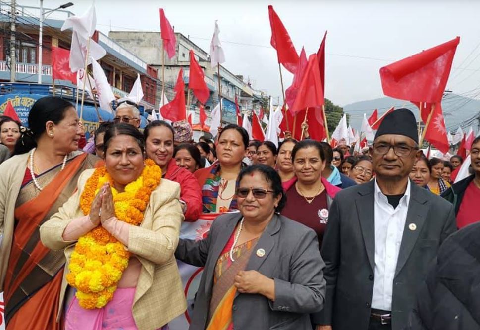 कास्की २ मा विद्या भट्टराई निर्वाचित